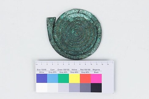 Abb. 1: Beinberge im Eingangszustand mit starken chlorid- und schwefelhaltigen Korrosionsprodukten